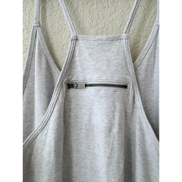 Free People Movement Hot Shot Onesie Light Gray Jumpsuit Size XS/S - Picture 6 of 6